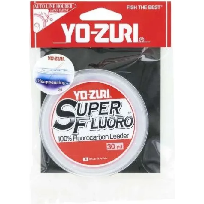 Флюорокарбон YO-ZURI SUPERFLUORO 30YDS 8Lbs 4kg (0.253mm) R1483-NC