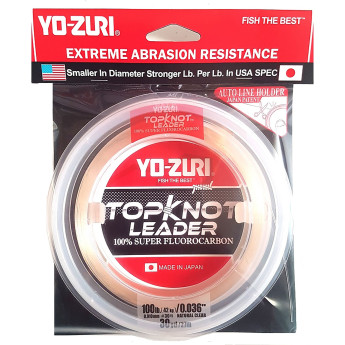 Леска YO-ZURI TOPKNOT LEADER FLUOROCARBON 100%30YDS 8Lbs (0.235mm)