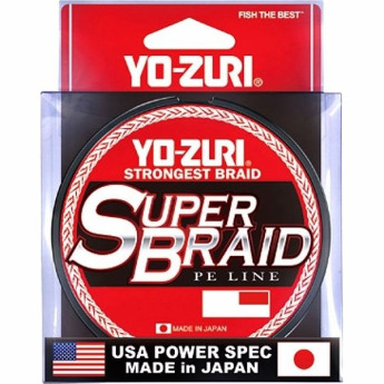 Шнур плетеный YO-ZURI PE SUPERBRAID 0,36 мм, 135 м Blue