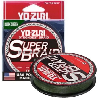 Шнур плетеный YO-ZURI PE SUPERBRAID 0,41мм, 270 м Blue