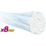 Шнур YO-ZURI PE HARDCORE X8 PRO DUEL 1.0/0.17мм 9.0кг 200м 5 COLOR H3890